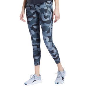 Reebok Speedwick Women's Gray Camouflage Sports High-Ride Leggings, Medium NWT